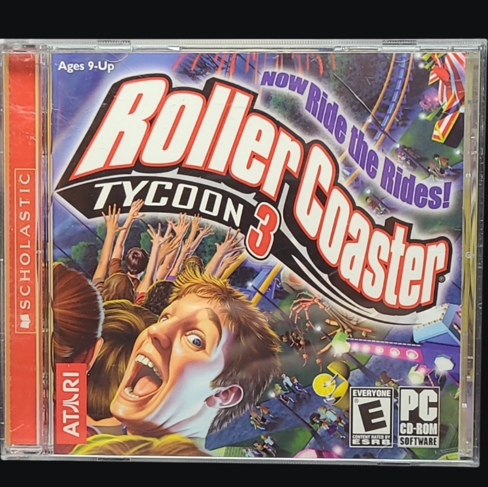 2004 ATARI PC/CD-ROM - PC GAME ROLLERCOASTER TYCOON 3